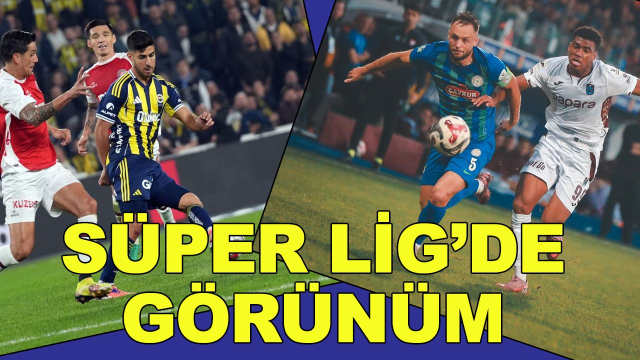 Süper Lig'de 9. hafta görünümü