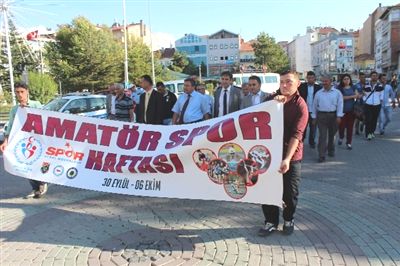 Beyşehir'de Amatör Spor Haftası Kutlamaları