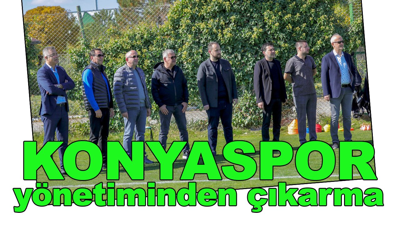 Konyaspor Yönetimi Kayacık Tesisleri’ne çıkarma yaptı