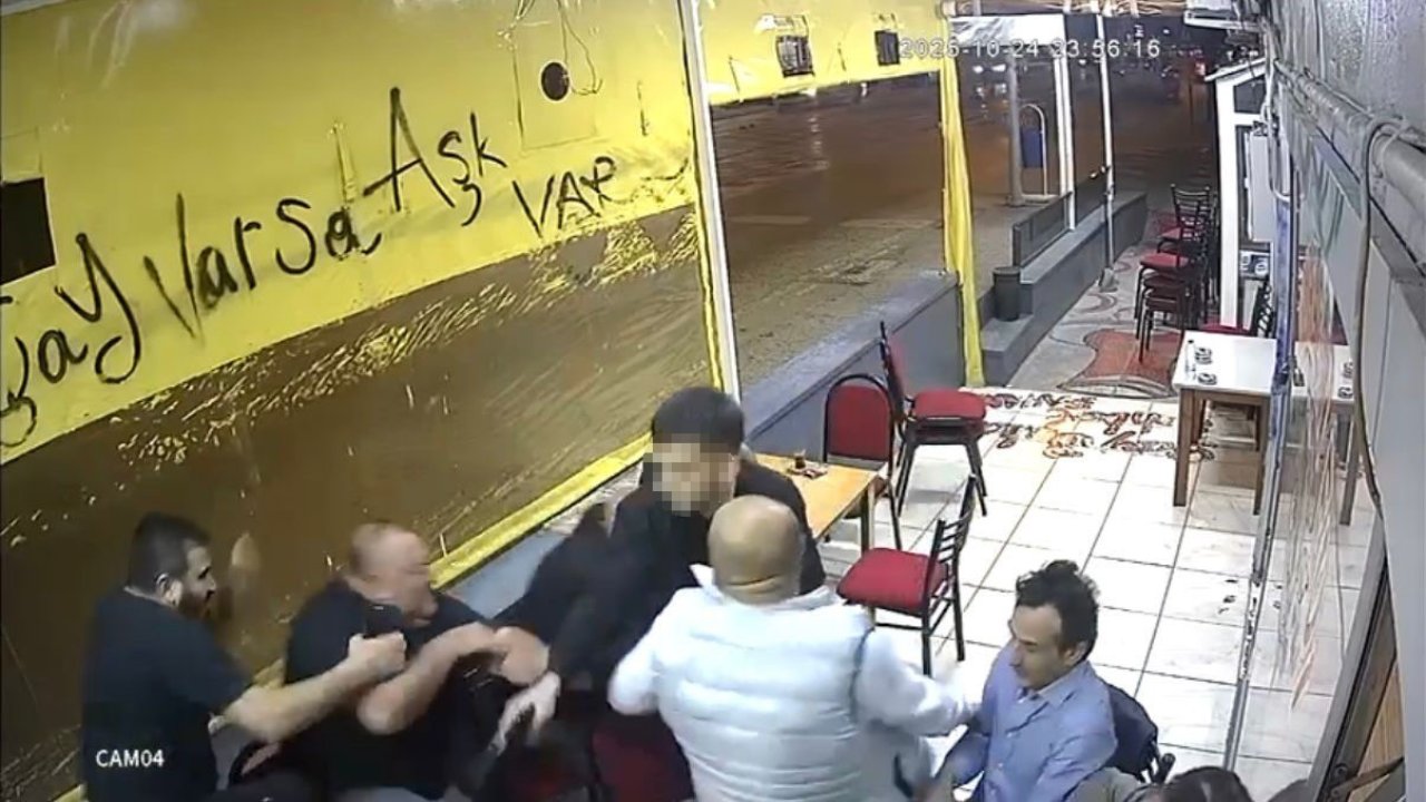 Çay ocağında otururken silahlı saldırıya uğradı