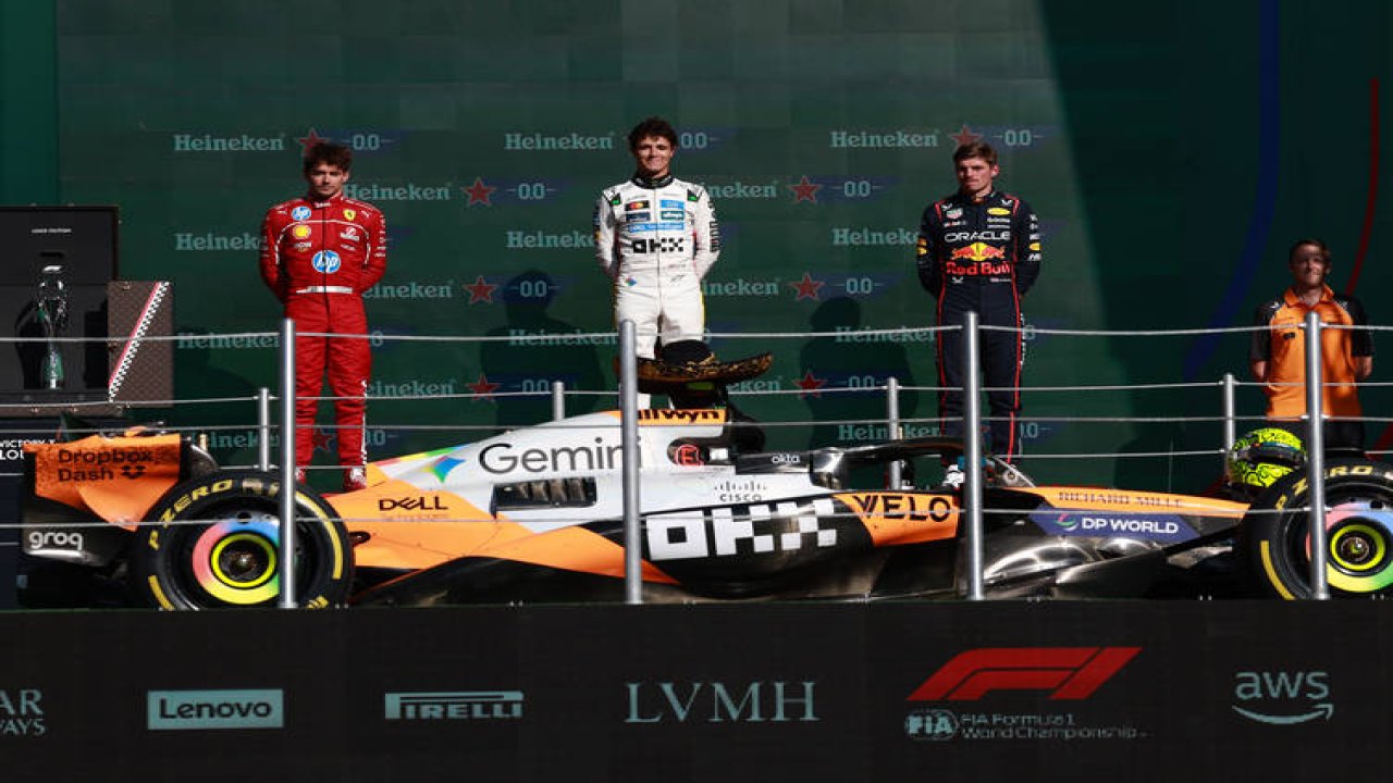 F1'de Norris rüzgarı