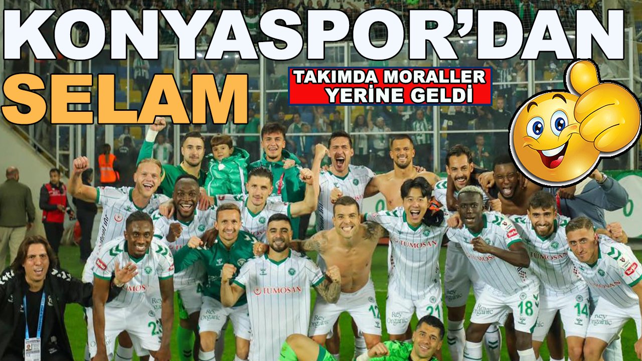 Konyaspor'dan 'selam' var