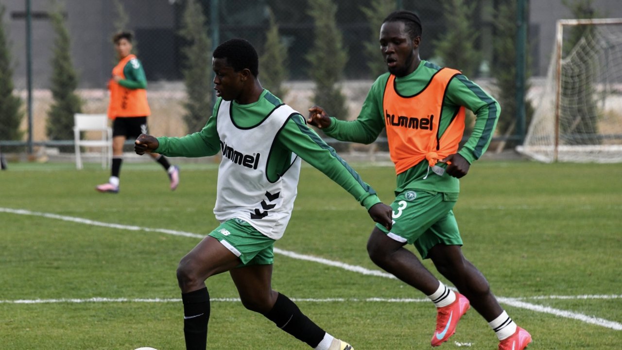 Ganalı genç yetenekler Konyaspor’da