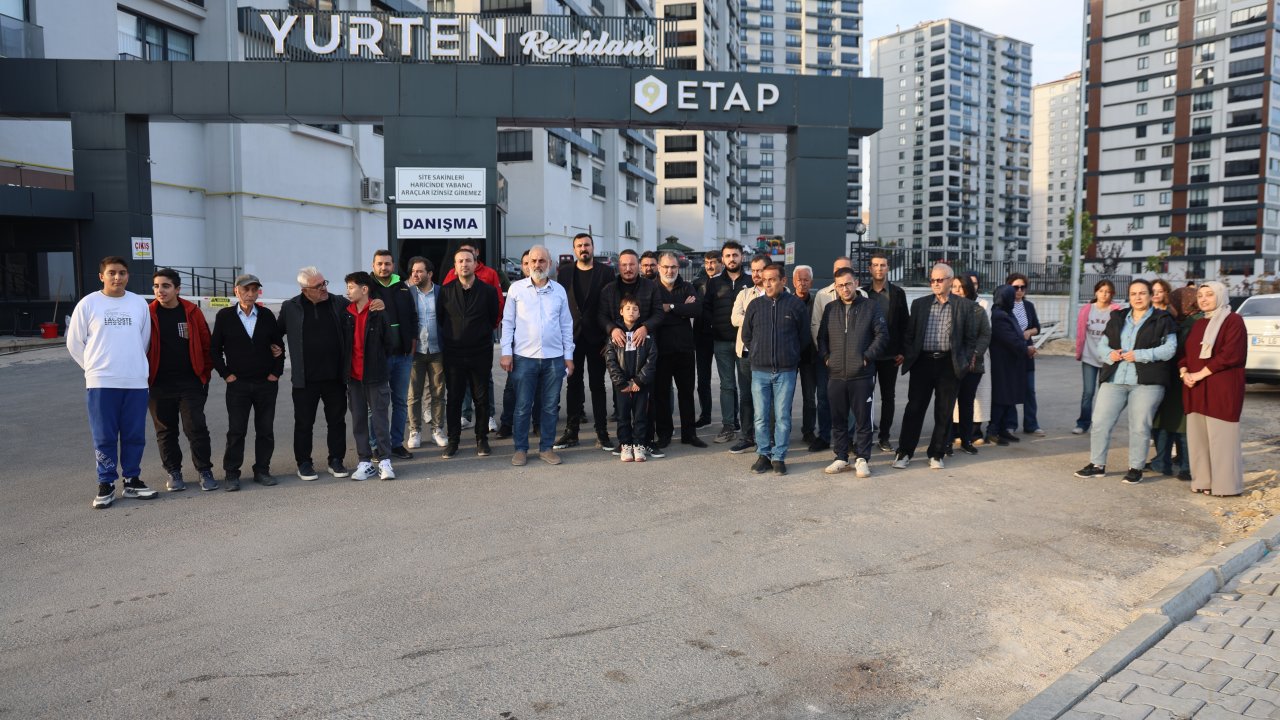 Elazığ’da site sakinlerine eylem  yaptırtan karar! Her ay 27 bin lira ödeyecekler