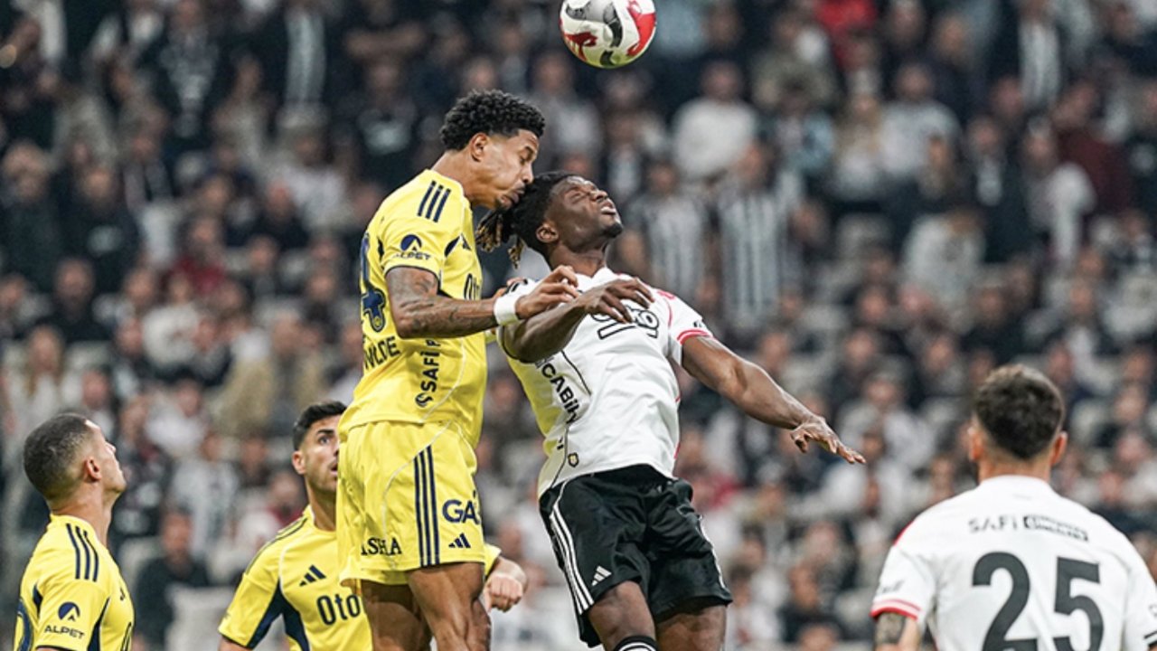 Beşiktaş derbide kendi ayağına sıktı Fenerbahçe kazandı