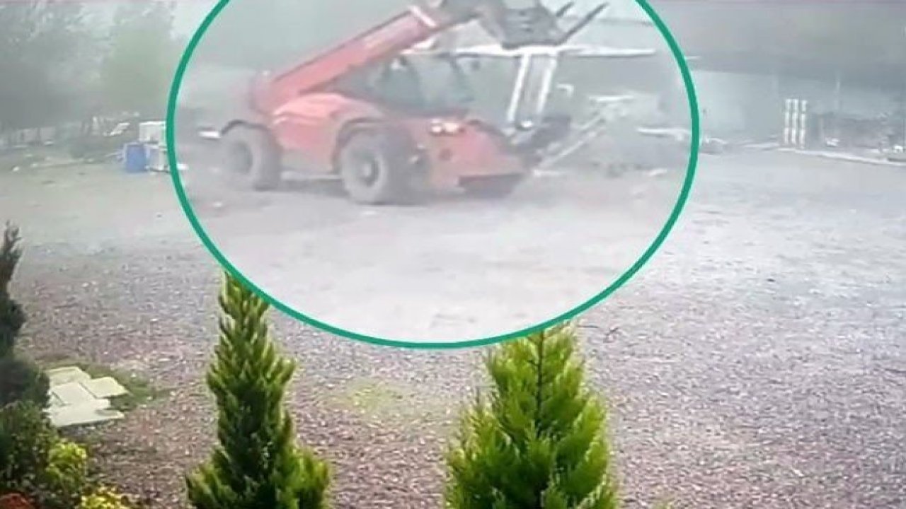 Eski çalışanları  5 milyonluk iş makinesini çaldı