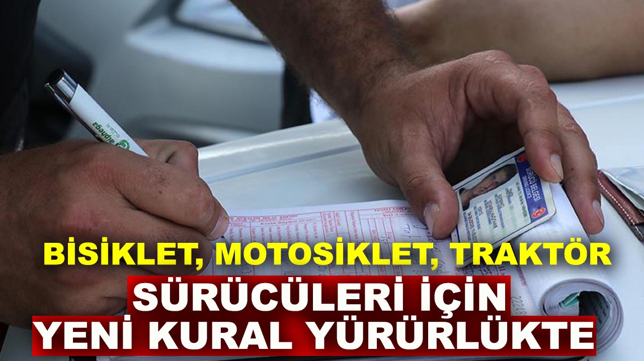 Bisiklet ve motosiklet sürücüleri için yeni kural yürürlükte: Koruyucu ekipmansız trafiğe çıkmak yasak!