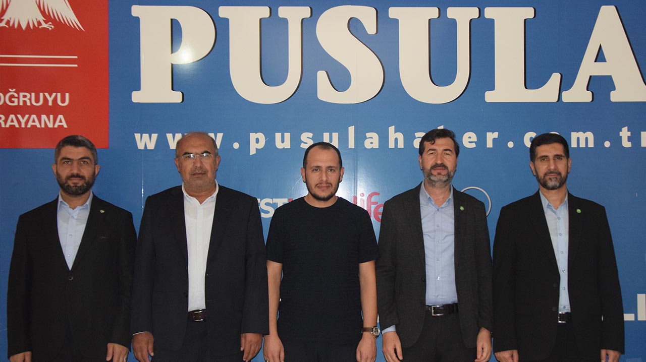 HÜDA PAR’dan Pusula’ya ziyaret
