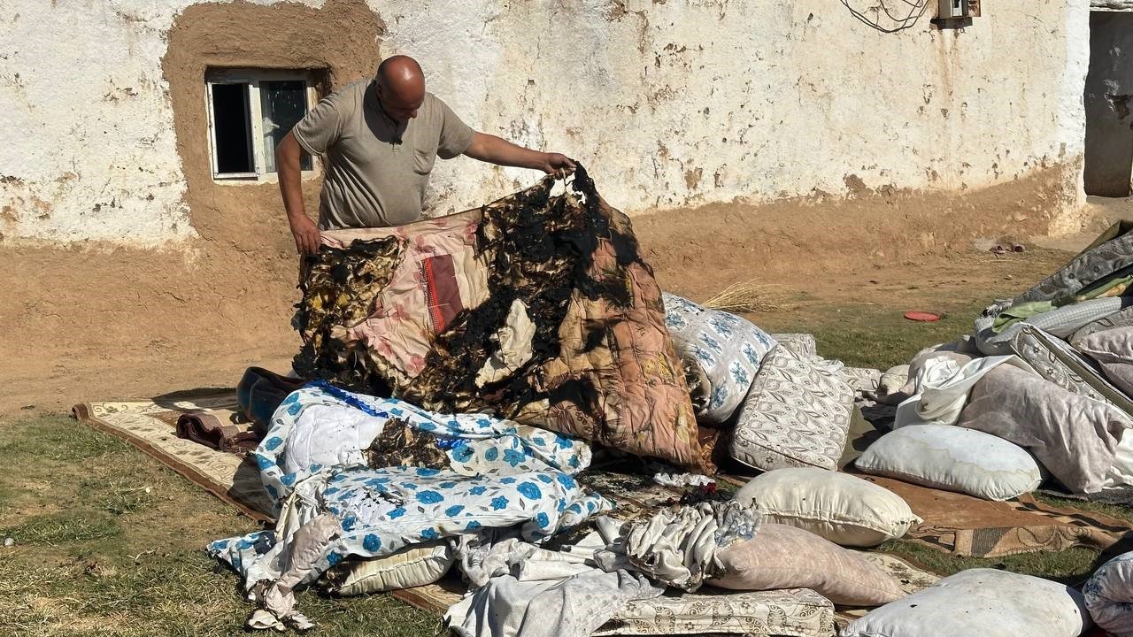 Şanlıurfa’da ilginç olay: Bu ailenin gittiği her yer yanıyor!