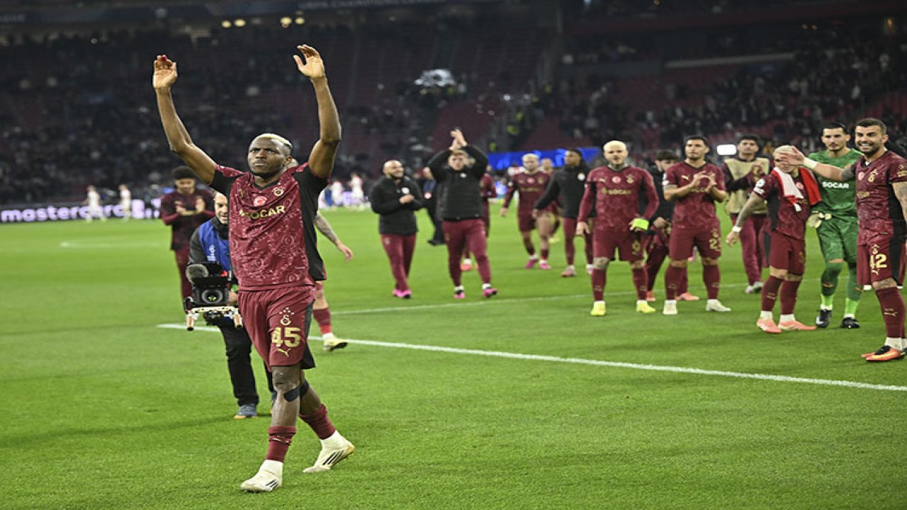 Galatasaray Ajax deplasmanda coştu (0-3)