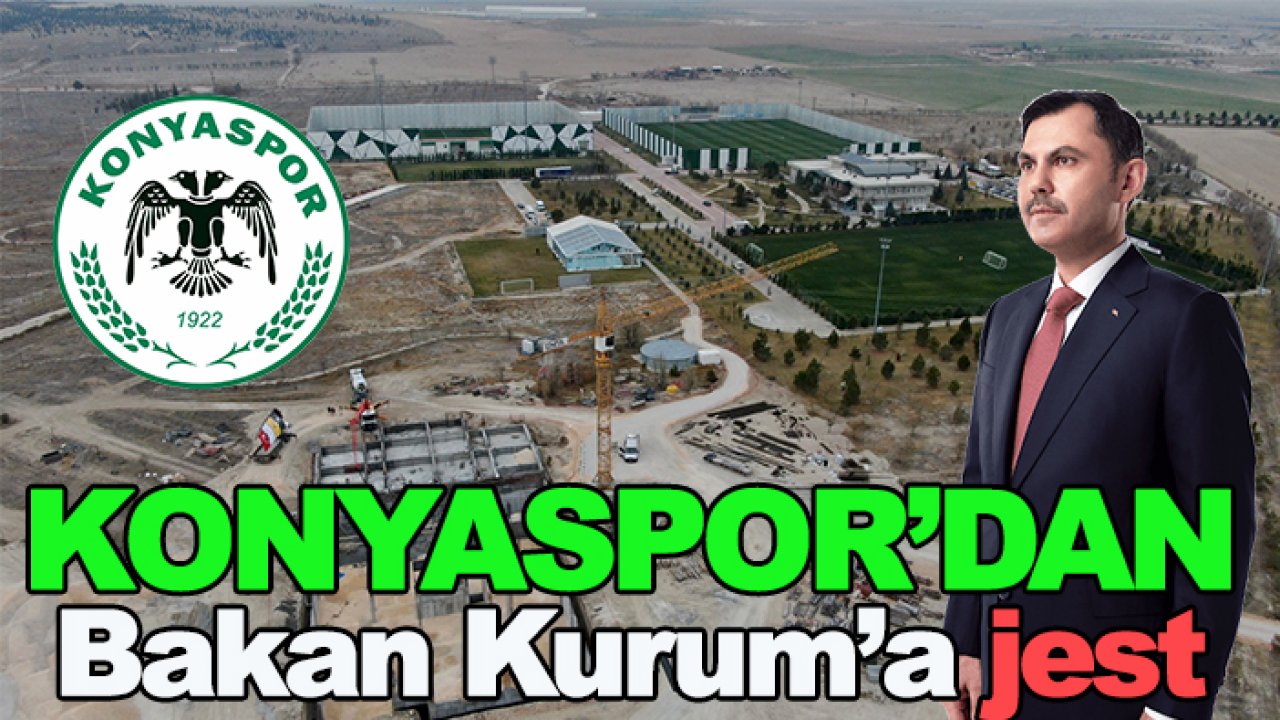 Konyaspor'dan Bakan Murat Kurum'a jest