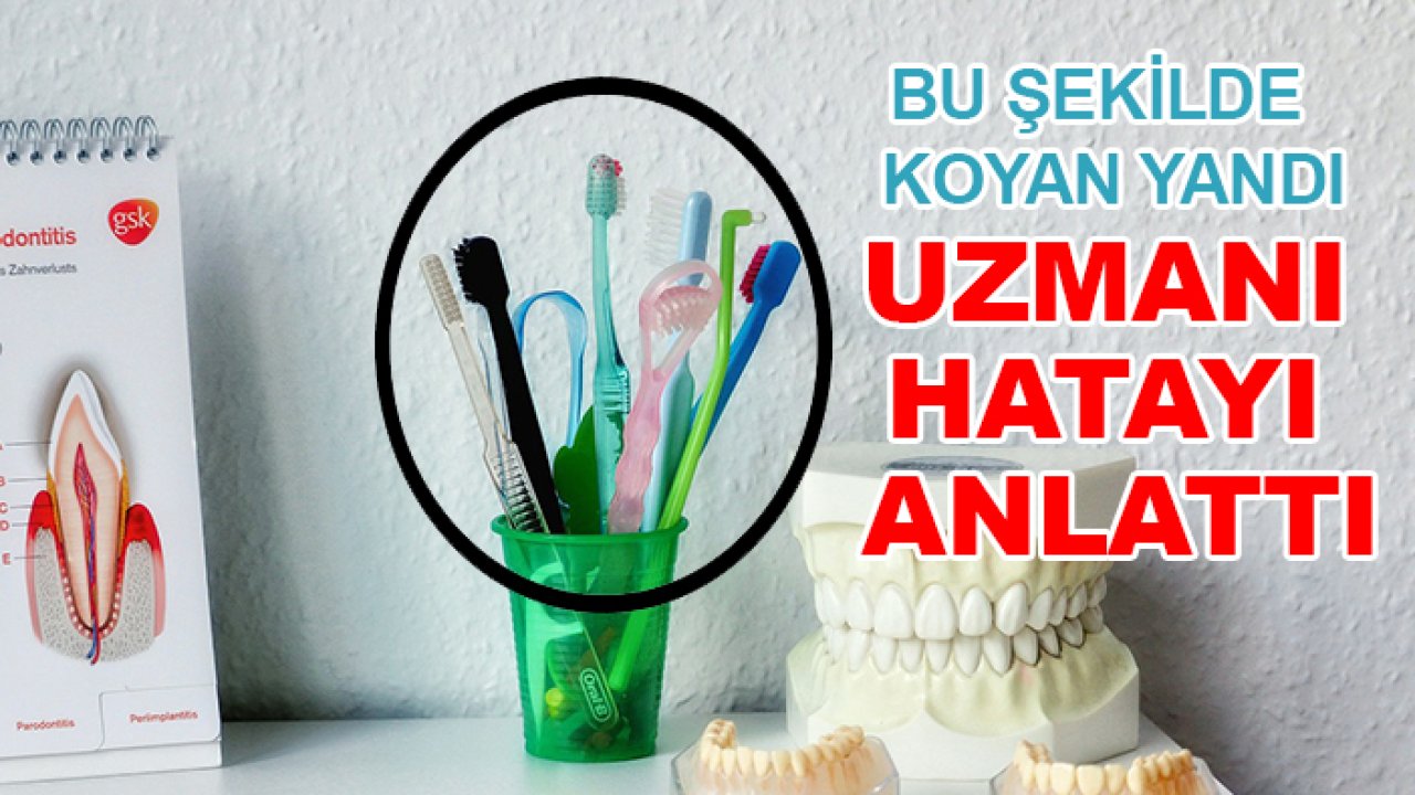 Aynı kapta duran diş fırçalarına dikkat! Meğer hastalık yapıyormuş