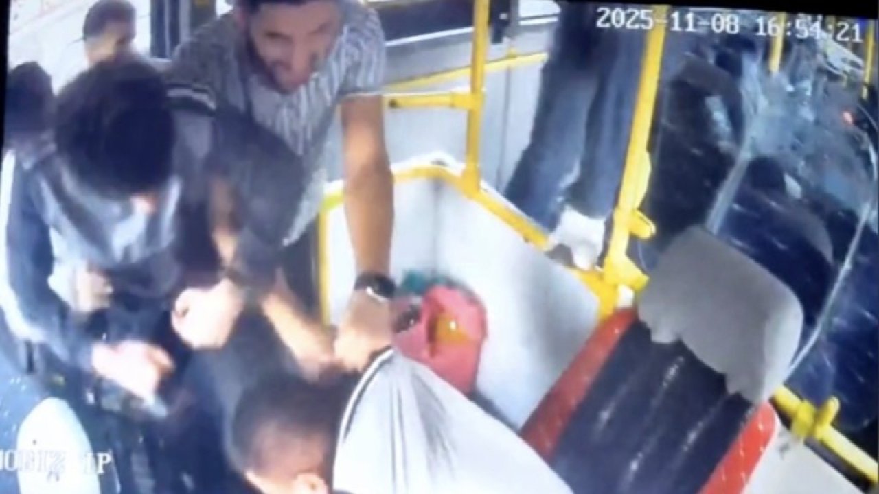 Yolcu ile tartışan otobüs şoförü feci şekilde dövüldü