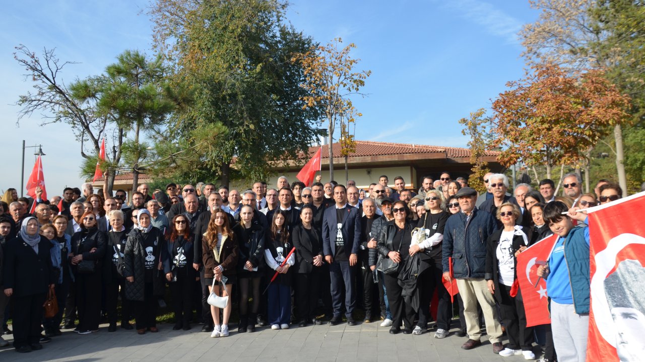 CHP Konya, Atatürk'ü yürüyüşle  andı