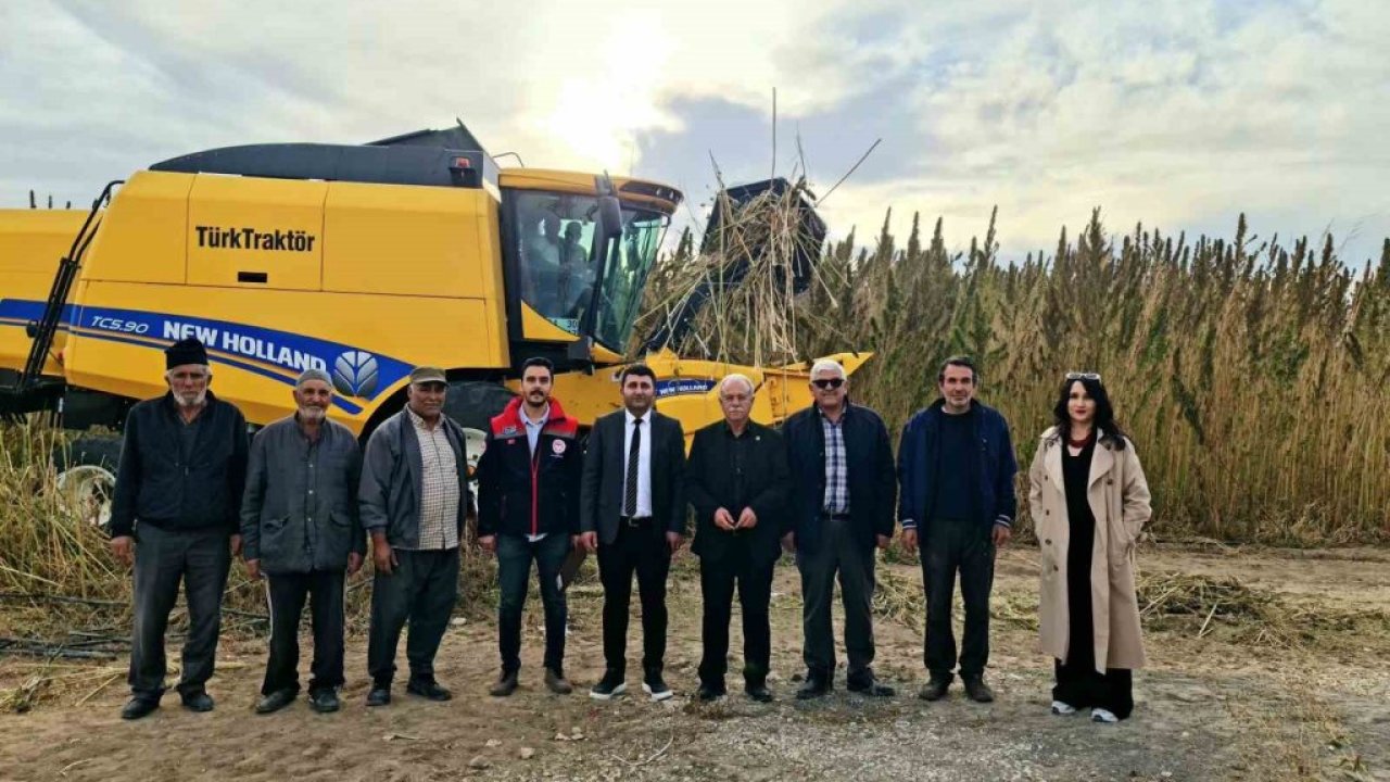 Kulu’da bölge tarımına umut olacak: Hasadı başladı