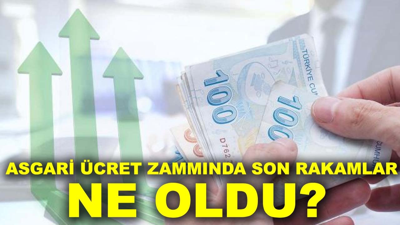 Milyonlar merak ediyor: Asgari ücret zammında son rakamlar ne oldu?
