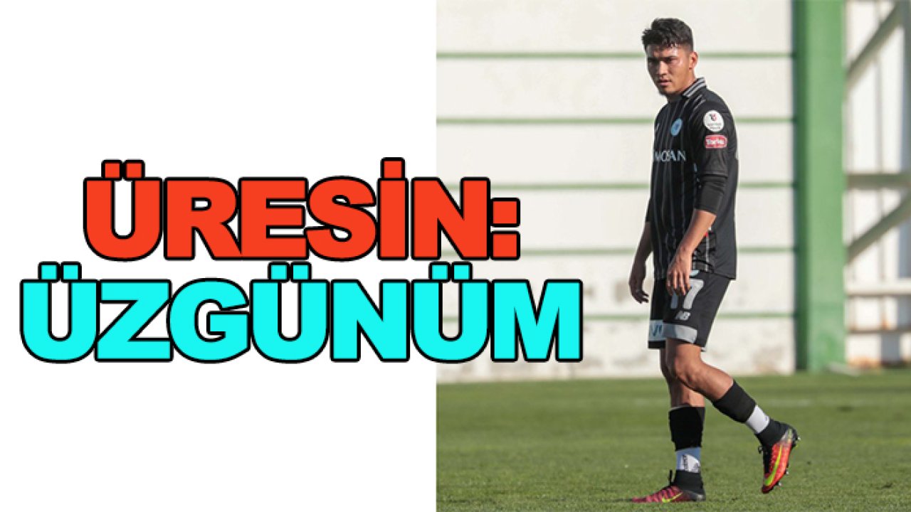 Konyaspor'un kiraladığı Üresin: Üzgünüm