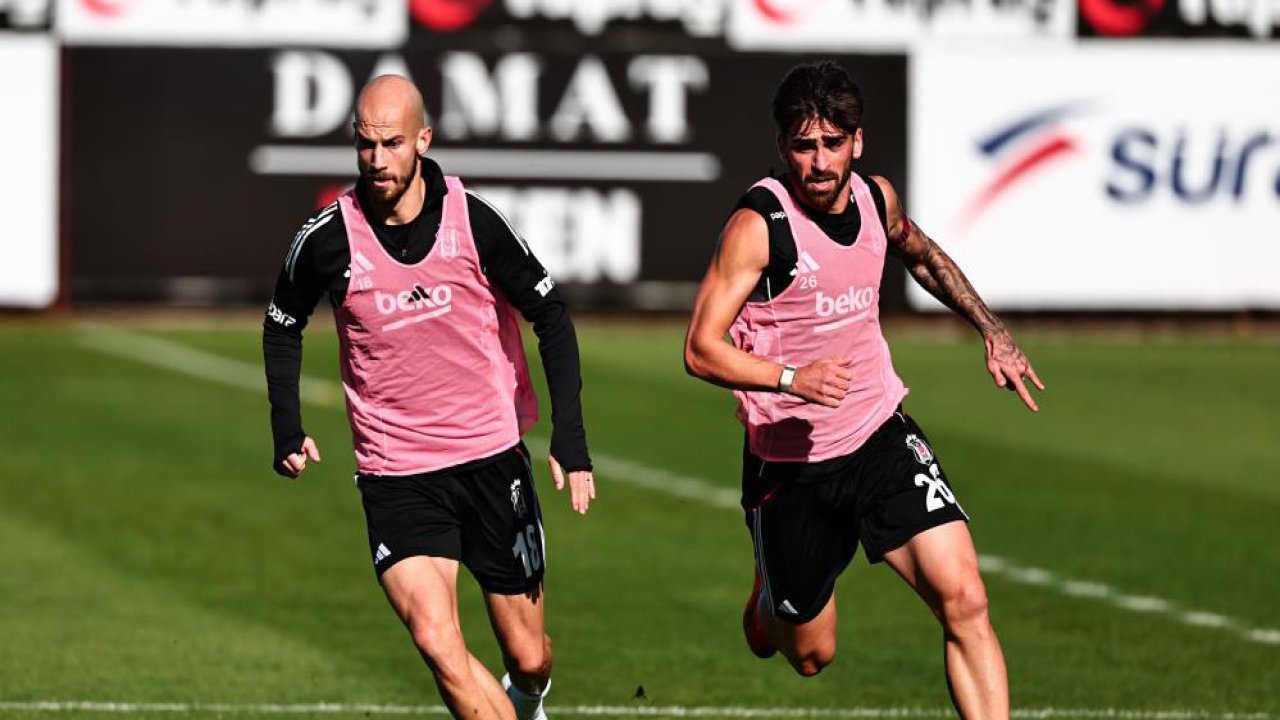 Beşiktaş'ta Samsunspor maçına hazırlanıyor