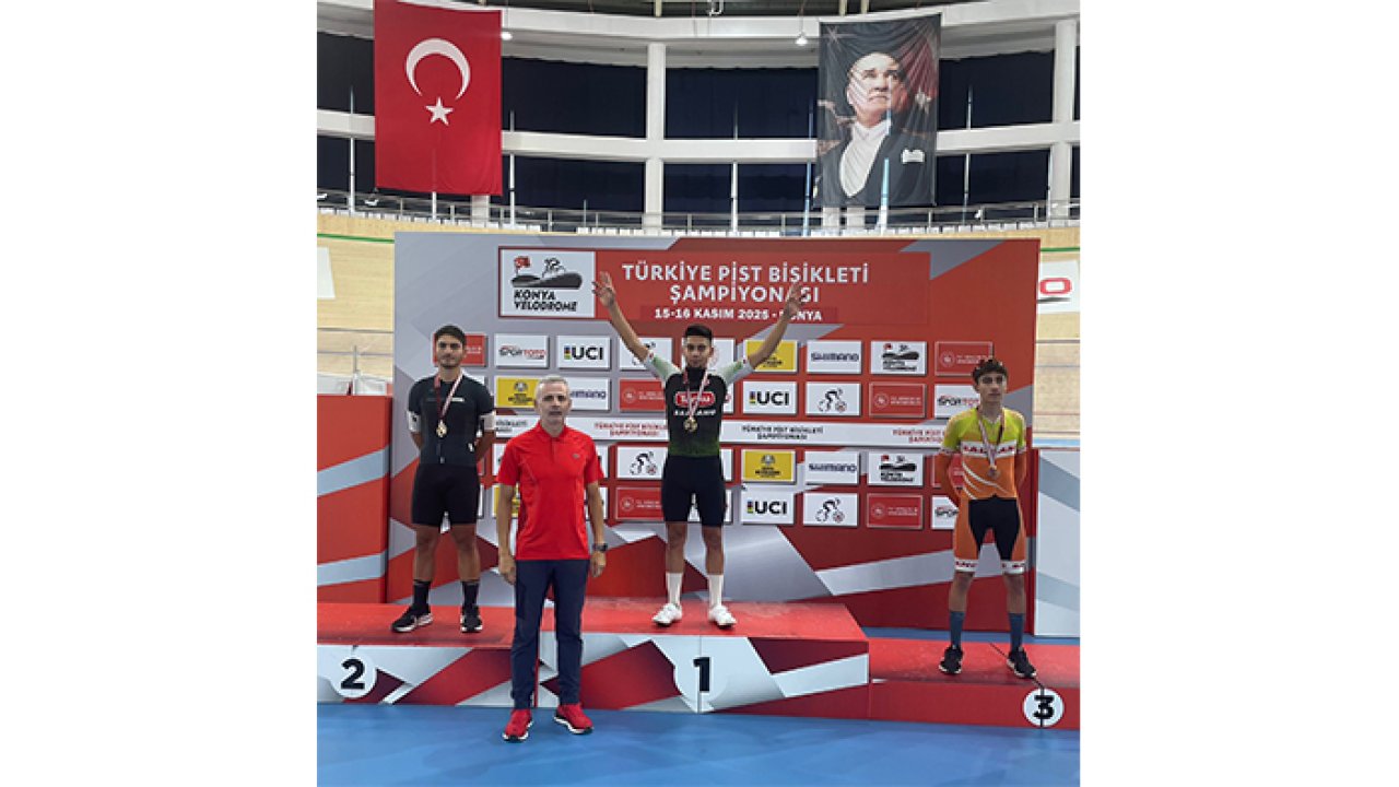 Konya Velodromu’nda Torku rüzgârı esti