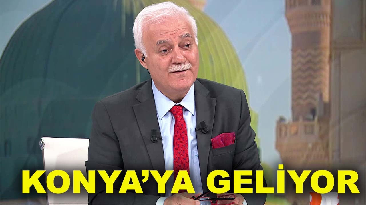 Nihat Hatipoğlu Konya’ya geliyor