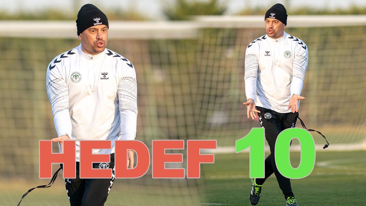 Konyaspor'da hedef "10"
