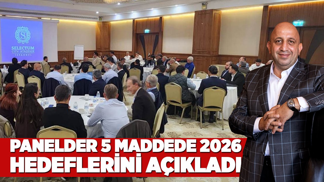 PANELDER, 5 maddede 2026 hedeflerini açıkladı