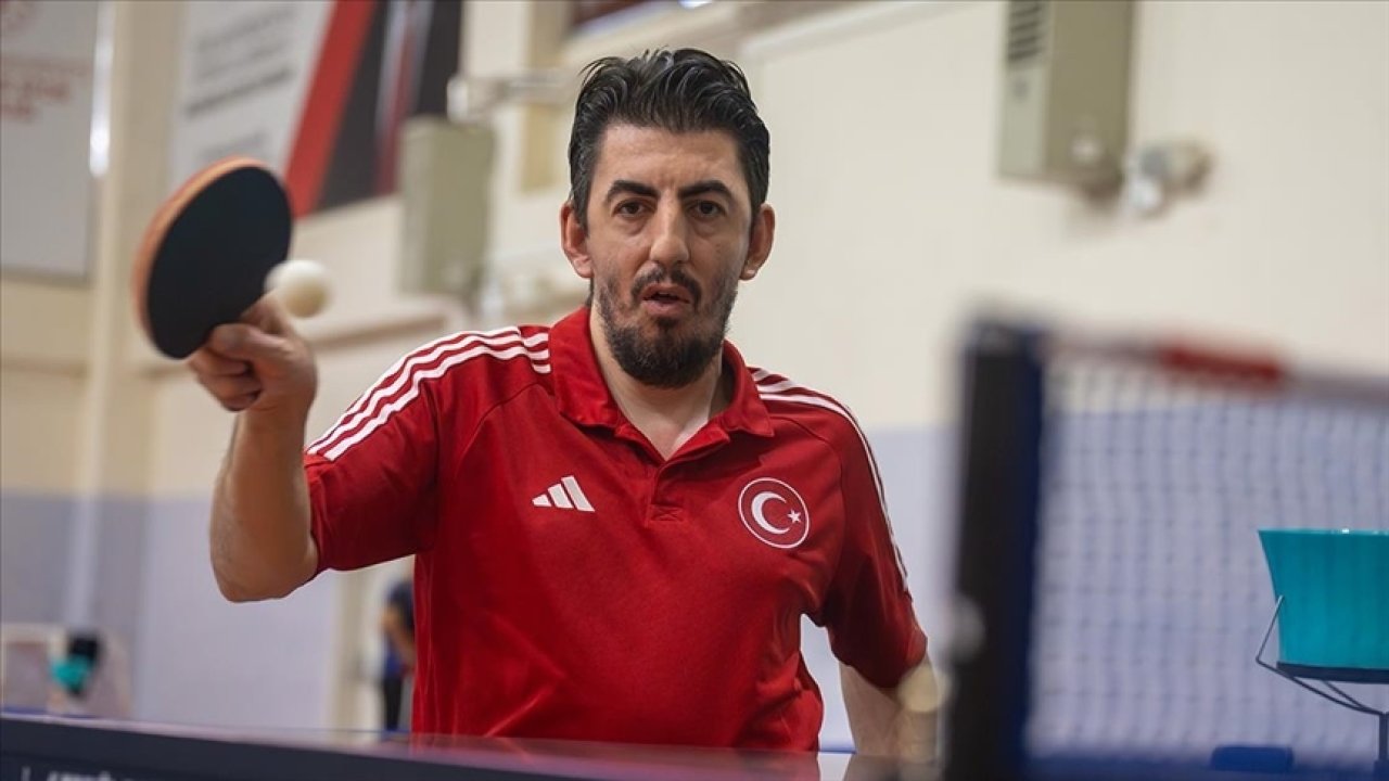 Milli sporcular Para Masa Tenisi'nde rüzgar gibi esti