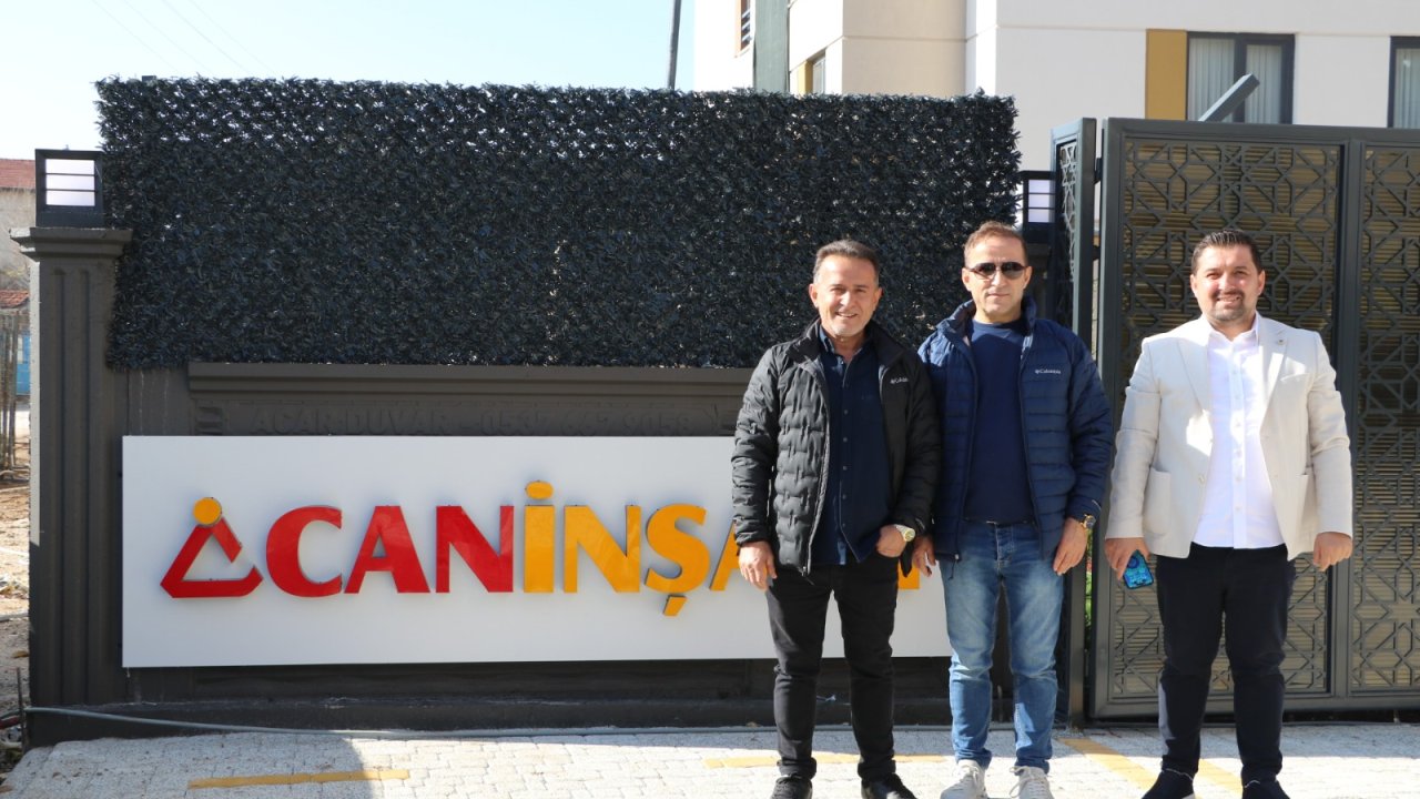 Can İnşaat bir projeyi daha bitirmenin mutluluğunu paylaştı