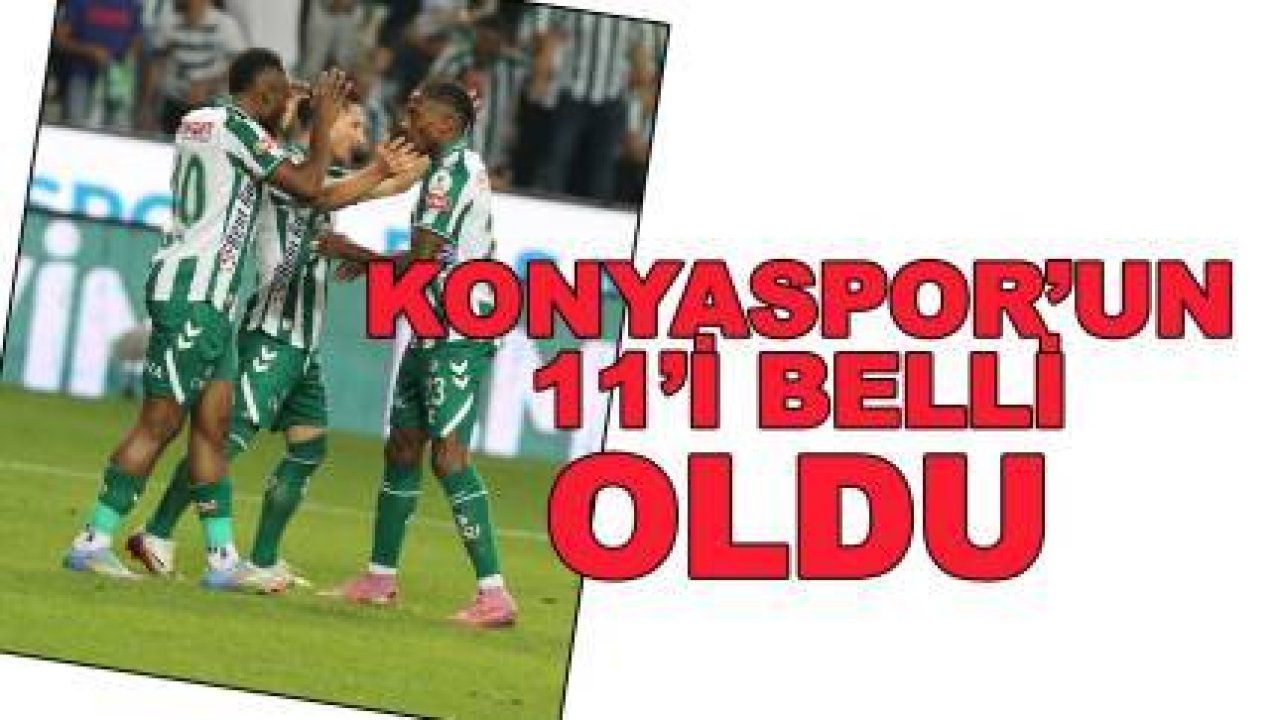 İşte Konyaspor’un Trabzonspor’u