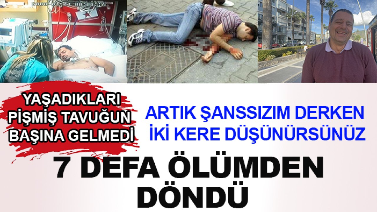 7 defa ölümden döndü: Elektrik akımına kapıldı, beton zemine kafa üstü çakıldı!