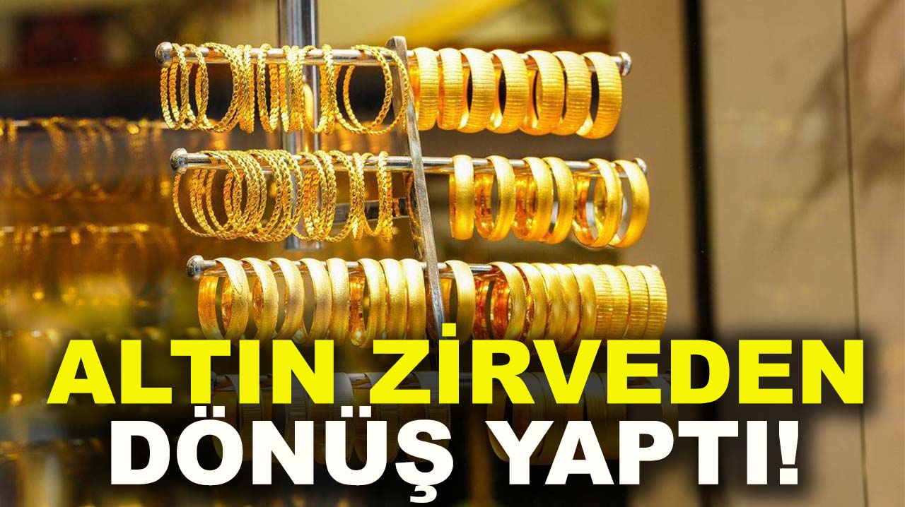 Altın zirveden dönüş yaptı! İşte Konya'da güncel altın fiyatları