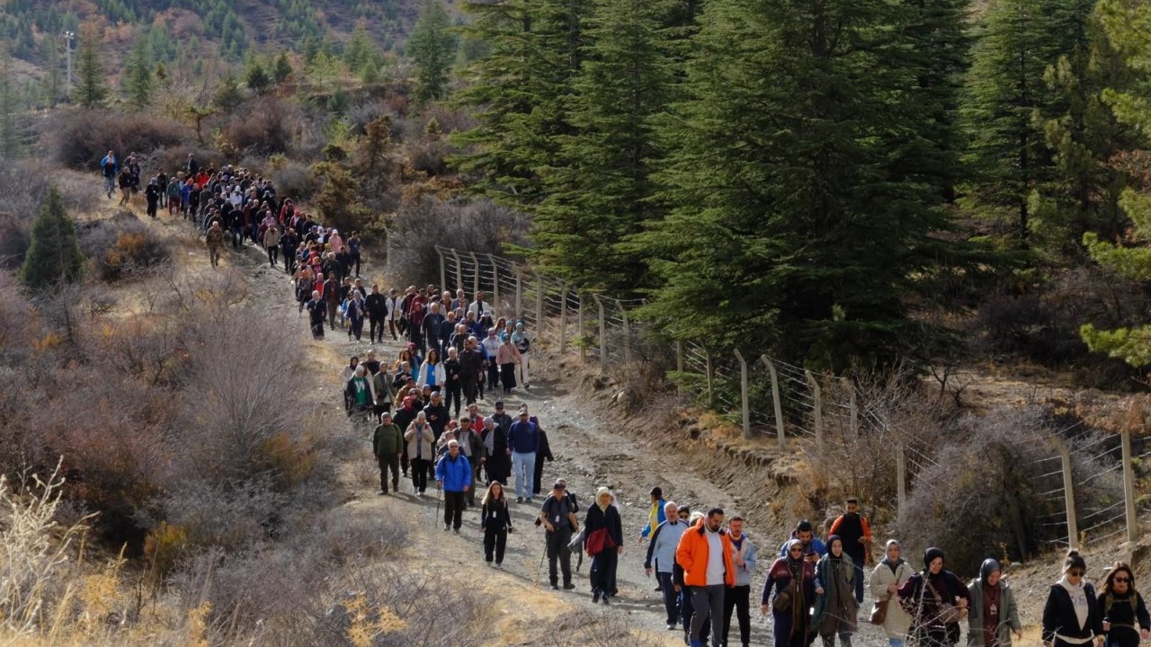Konya Büyükşehir Belediyesi'nden 'doğa' yürüyüşü