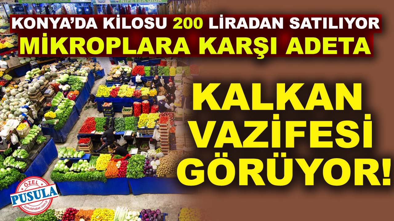 Konya’da kilosu 200 liradan satılıyor, mikroplara karşı adeta kalkan vazifesi görüyor!