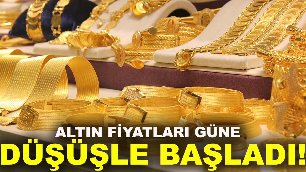 Altın fiyatları güne düşüşle başladı! İşte Konya'da güncel fiyatlar