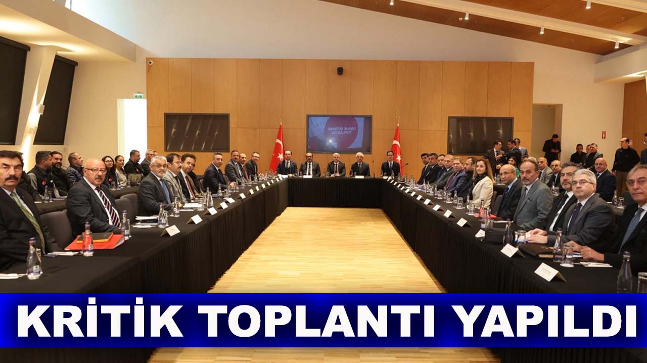 Konya Valiliği obruk için düğmeye bastı! Kritik toplantı yapıldı