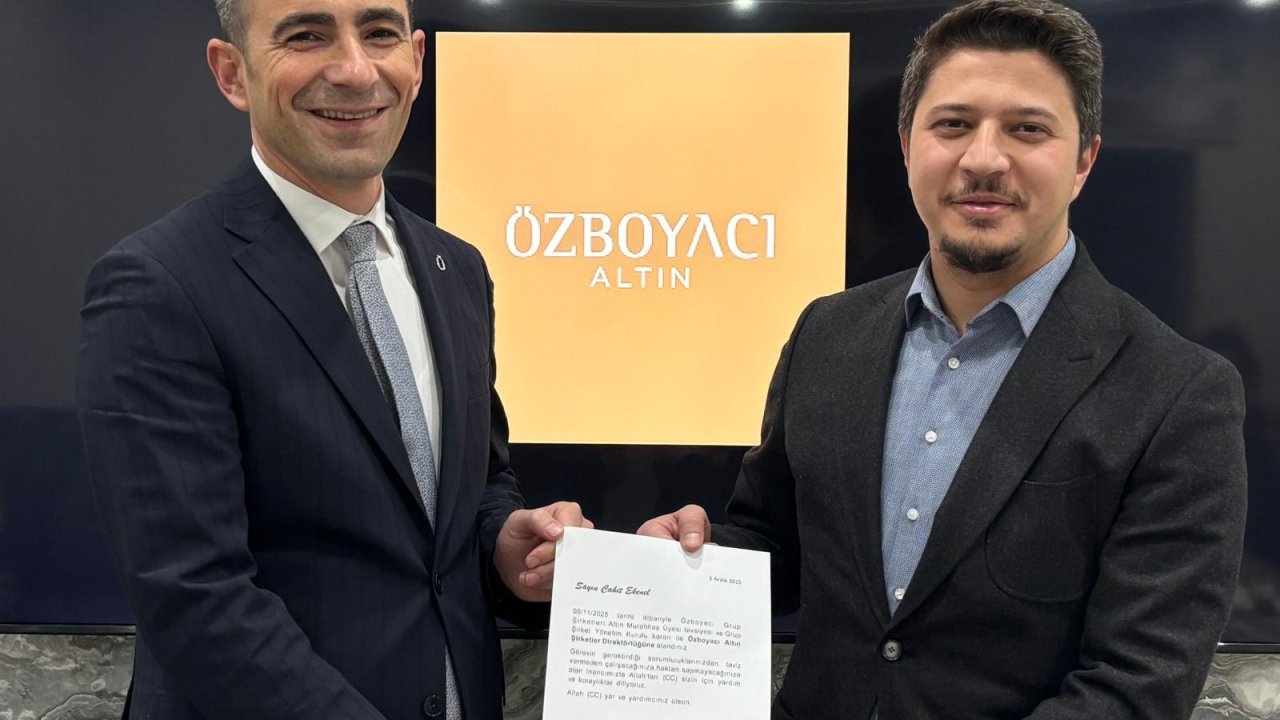 Özboyacı Altın’da önemli görev değişikliği!