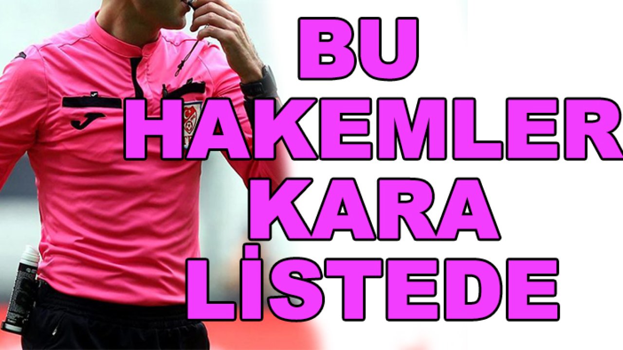 TFF bahis oynayan yeni hakemleri açıkladı