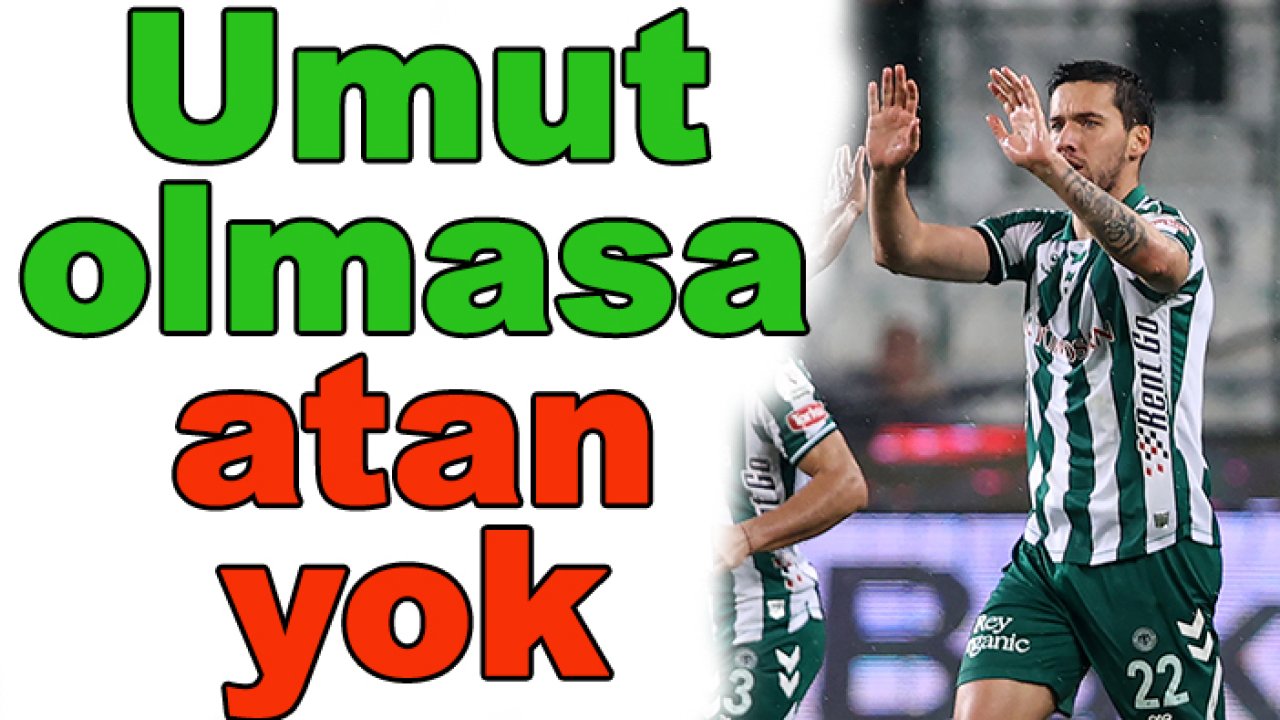Konyaspor’da Umut Nayir’de olmasa atan yok