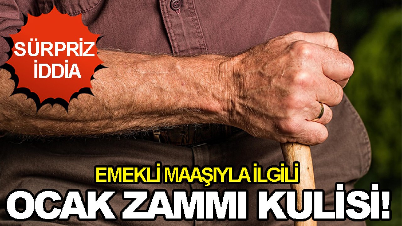 Emekli maaşıyla ilgili Ocak zammı kulisi!