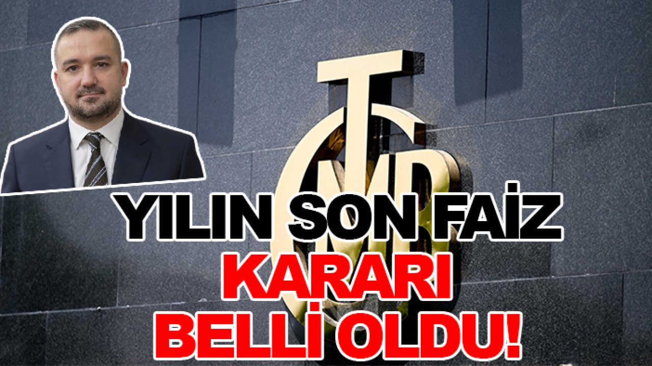 Son dakika! Yılın son faiz kararı belli oldu!