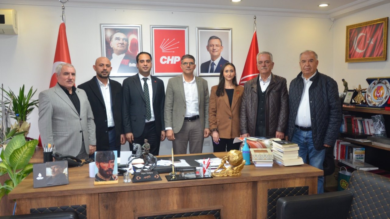 GP'den CHP'ye hayırlı olsun ziyareti