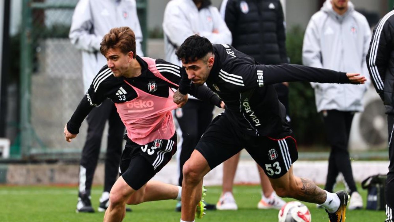 Beşiktaş'ta Trabzonspor hazırlıkları sürdü