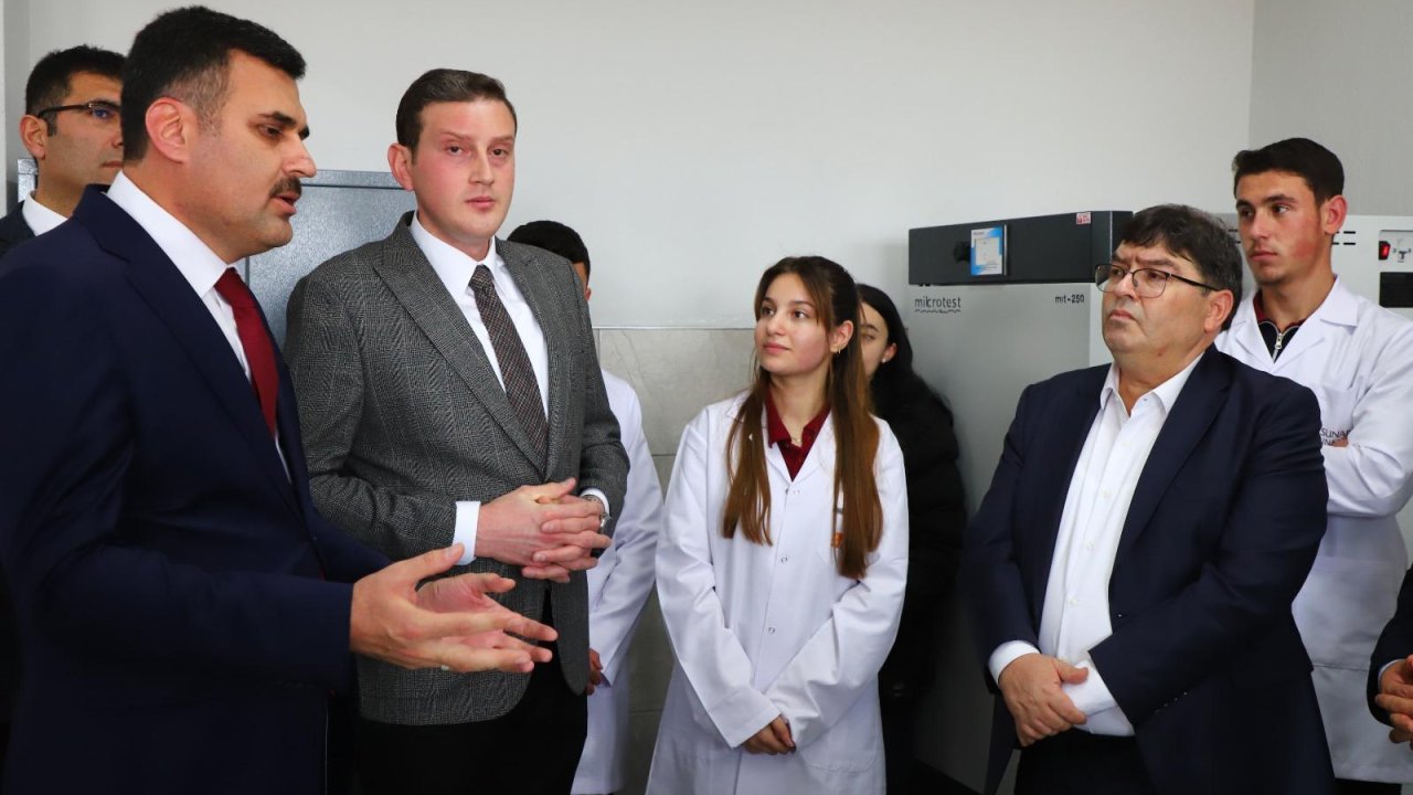 Konya’da gençlere tarımda uygulamalı eğitim: Sunar Un ve Yem laboratuvar kurdu