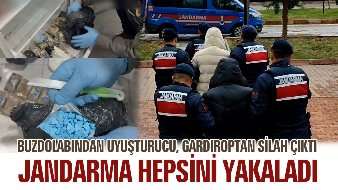 Hollanda’dan Aksaray’a uzanan uyuşturucu trafiğini jandarma kesti