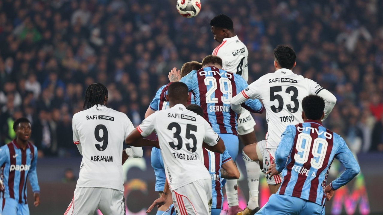 Trabzonspor Beşiktaş maçında her şey var