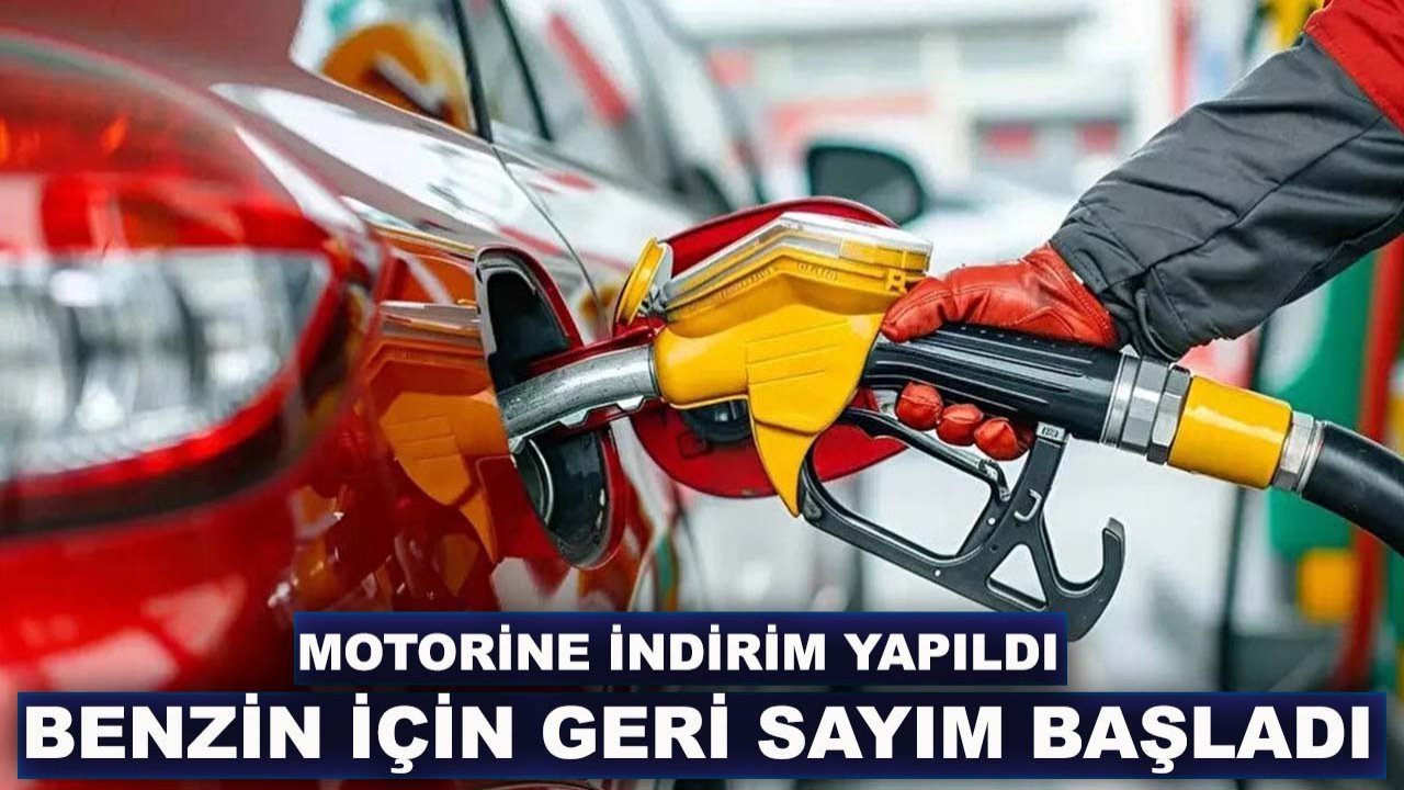Motorine indirim yapıldı, benzin için geri sayım başladı