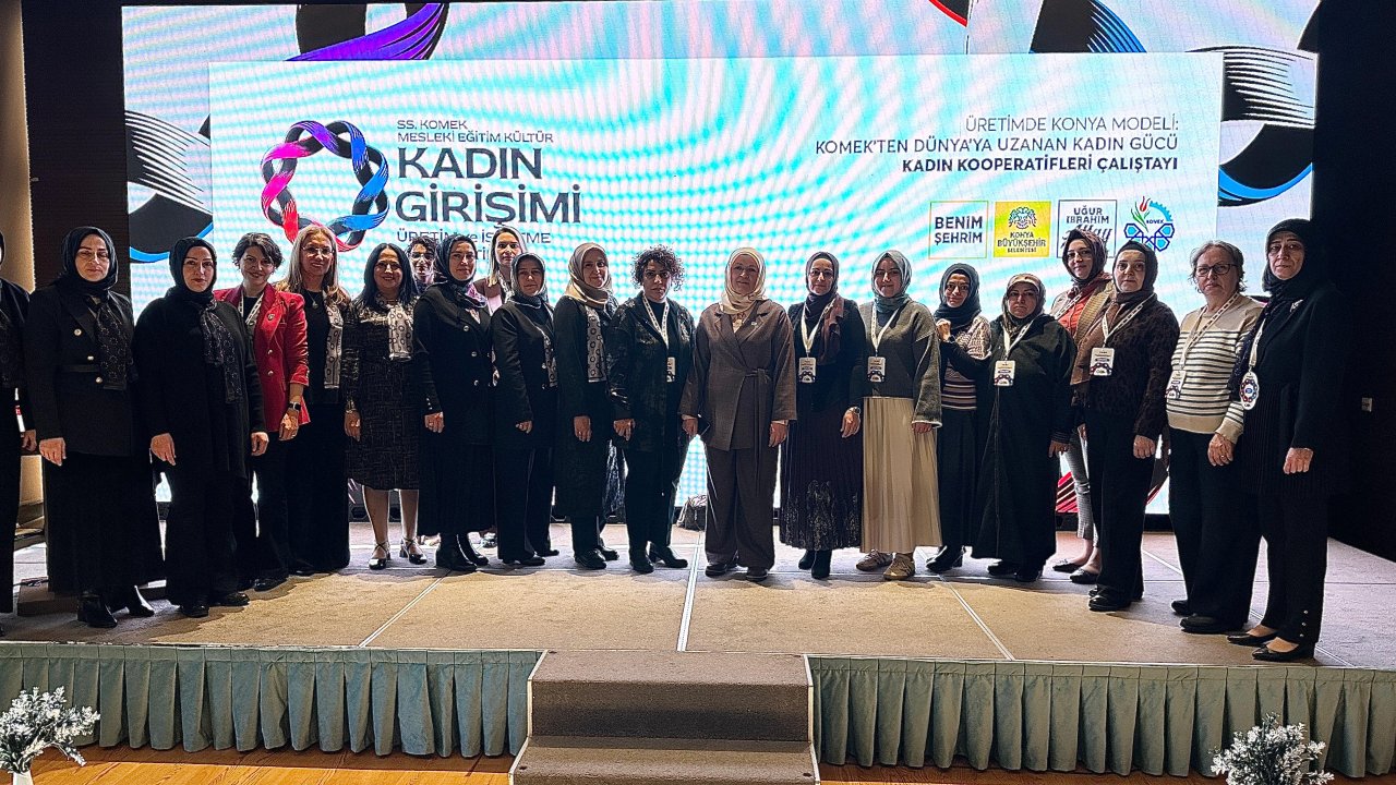 Konya, kadın kooperatiflerine öncülük ediyor!