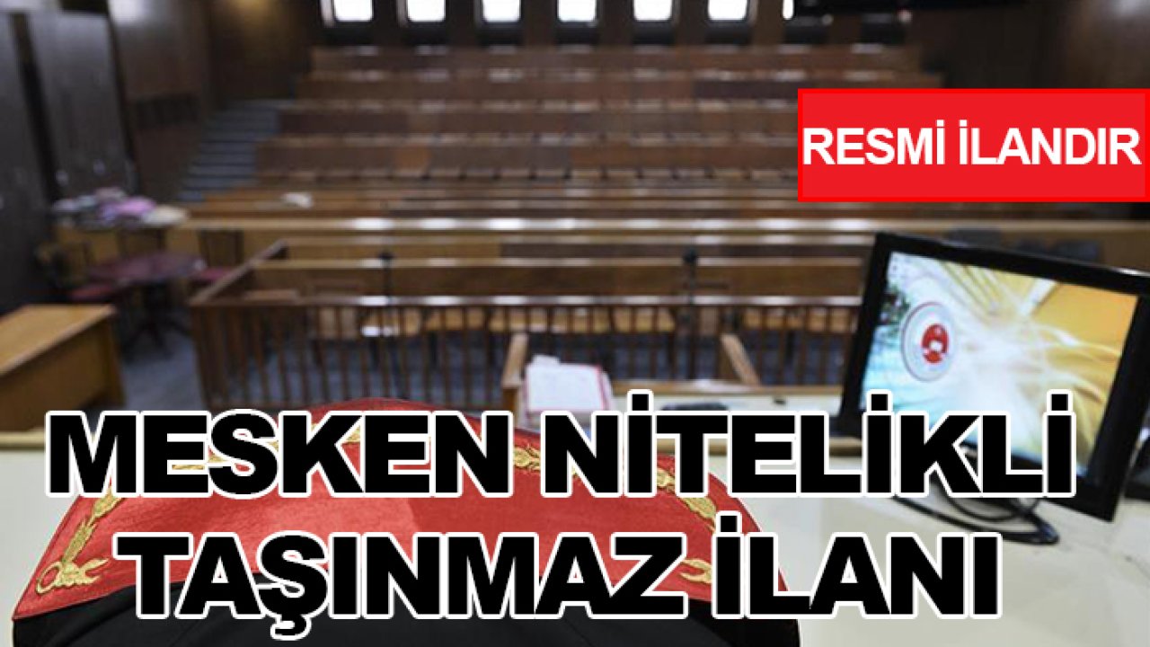 Mesken nitelikli taşınmaz ilanı