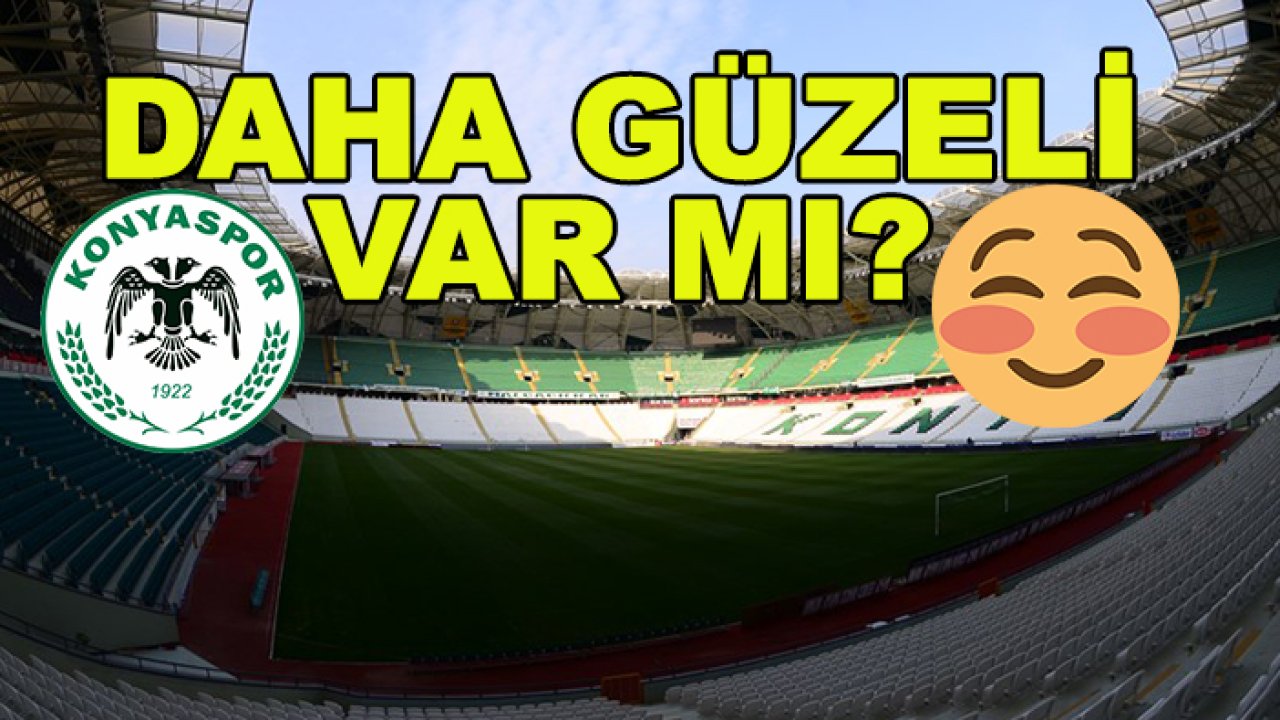 Konyaspor bu alanda en güzeline sahip
