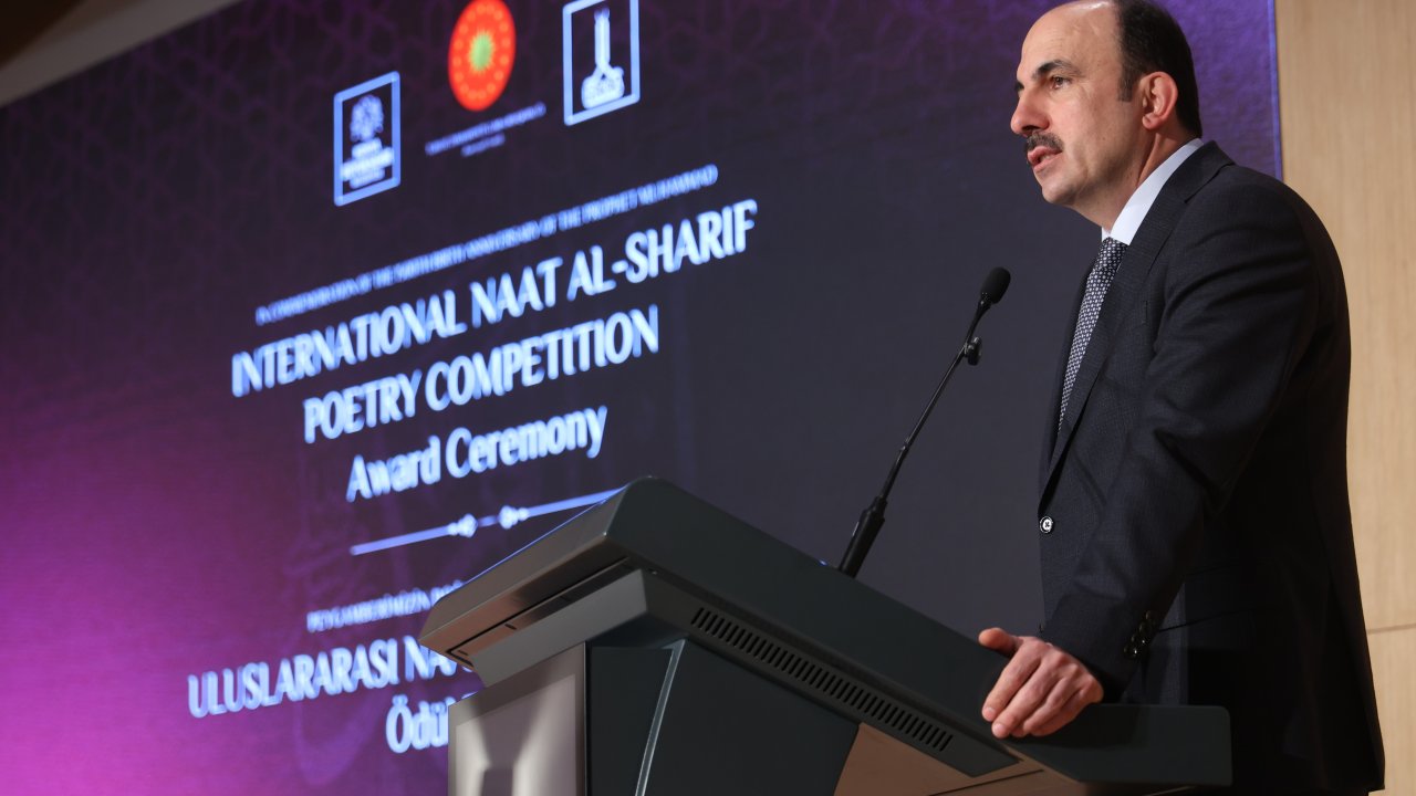 Konya’da Uluslararası Naat-ı Şerif Yarışması’nda ödüller verildi